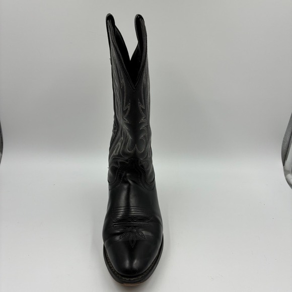 Laredo Kadi Women's Black Leather Western Cowboy Boots Style 5740 Sz 7M  Fox - Picture 13 of 16